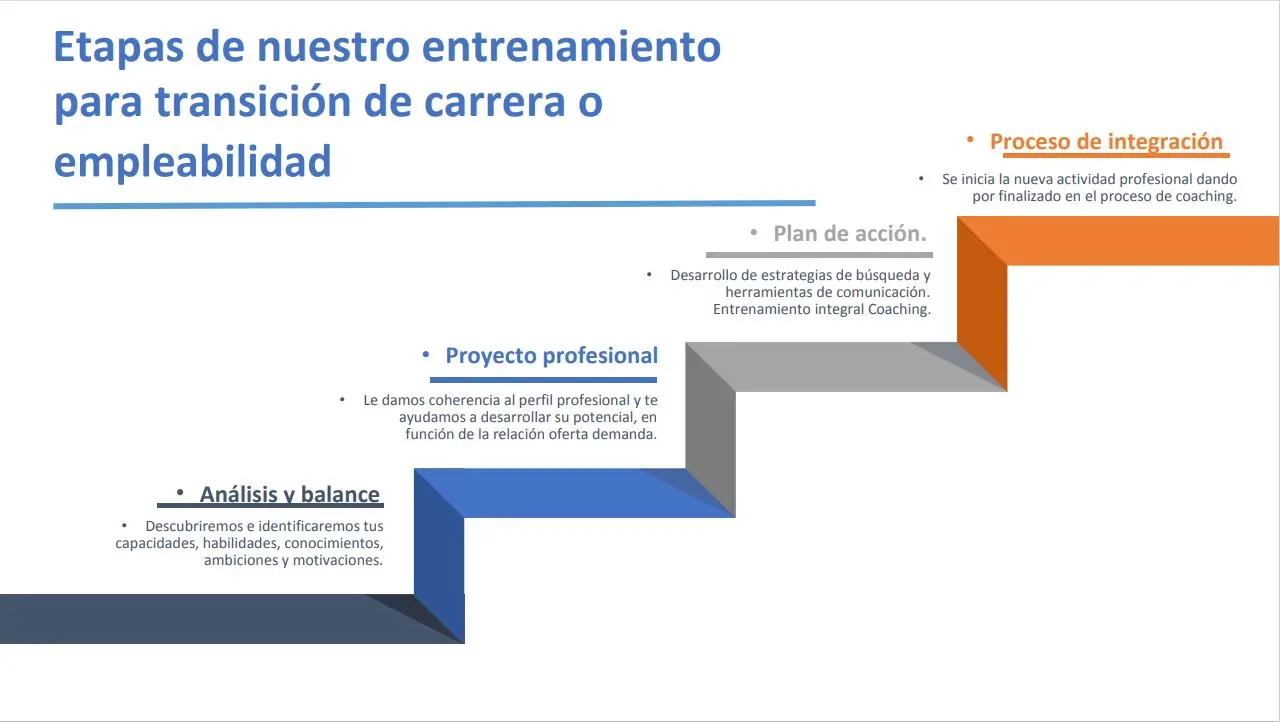 Grafico de etapas del proceso de entrenamiento